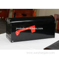 BTB SMB-097S U.S Mailbox Classic GENUINE American Postbox Letterbox White Black Steel